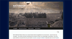 Desktop Screenshot of bethhamidrash.org